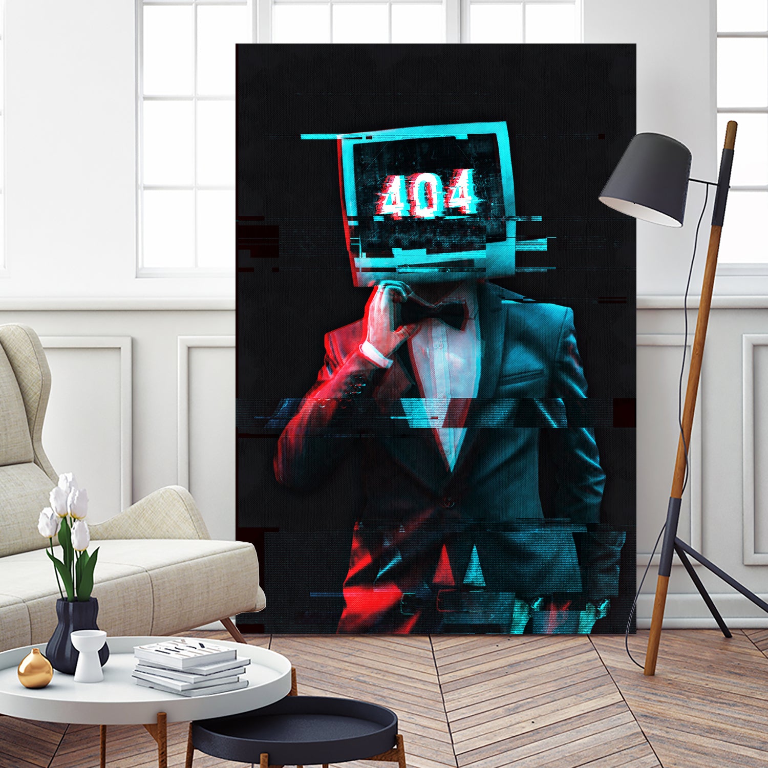 404 by Menelaos Trompoukis on GIANT ART - black digital painting