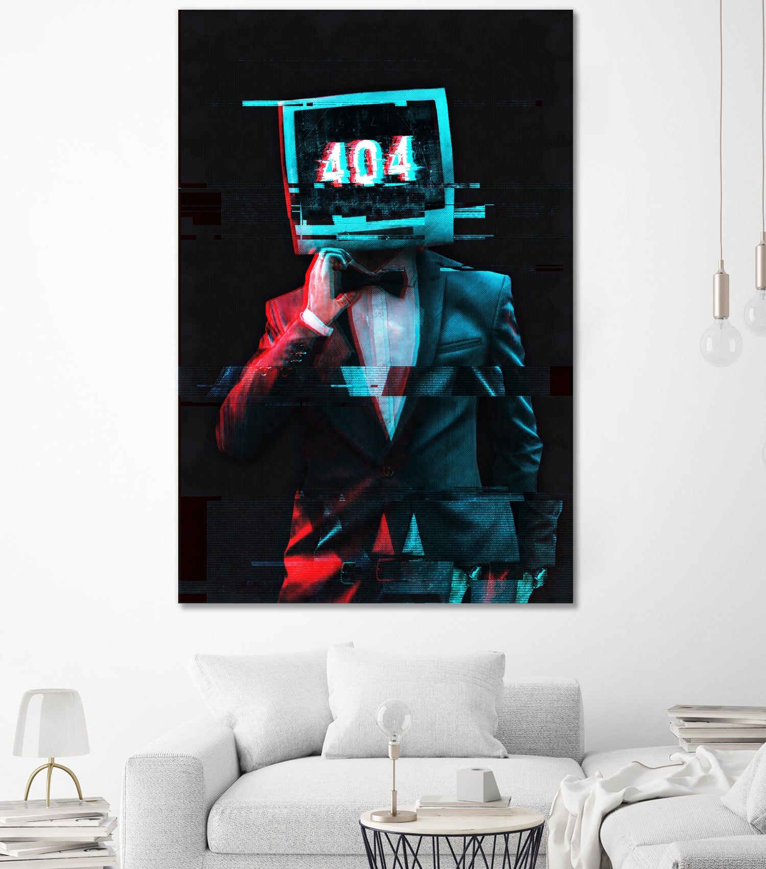 404 by Menelaos Trompoukis on GIANT ART - black digital painting