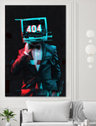 404 by Menelaos Trompoukis on GIANT ART - black digital painting