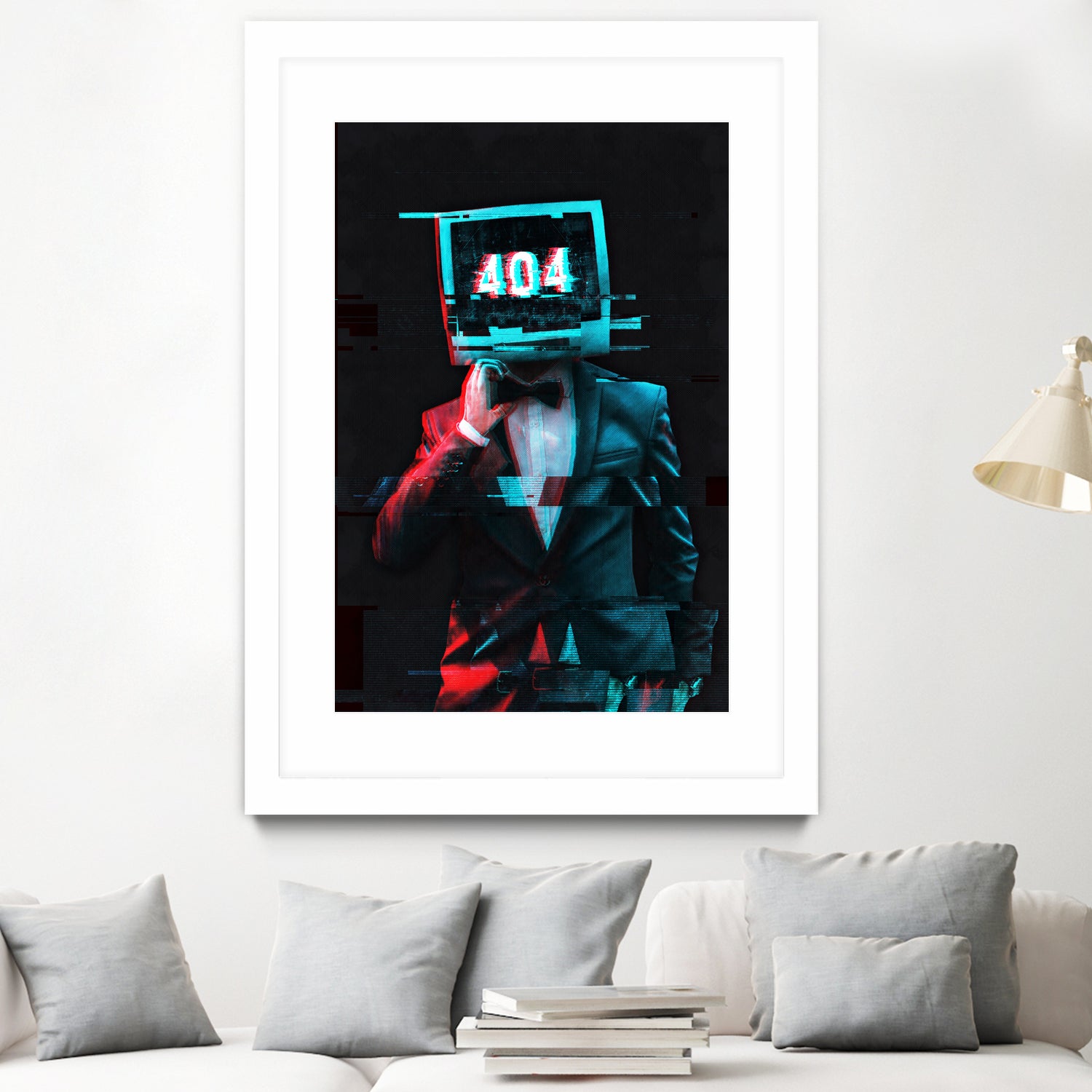 404 by Menelaos Trompoukis on GIANT ART - black digital painting