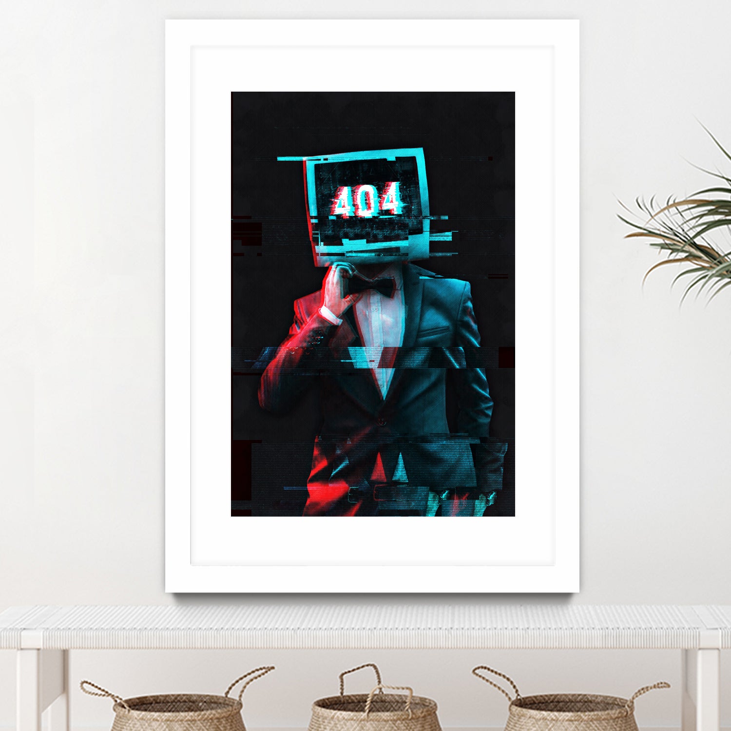 404 by Menelaos Trompoukis on GIANT ART - black digital painting