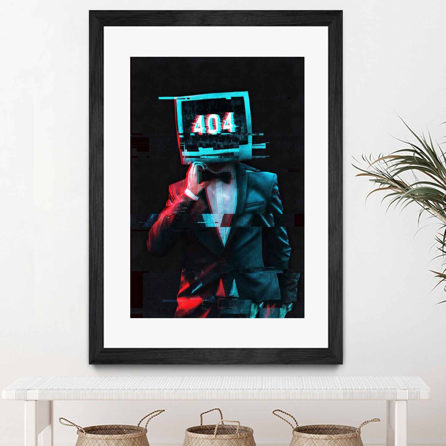 404 by Menelaos Trompoukis on GIANT ART - black digital painting