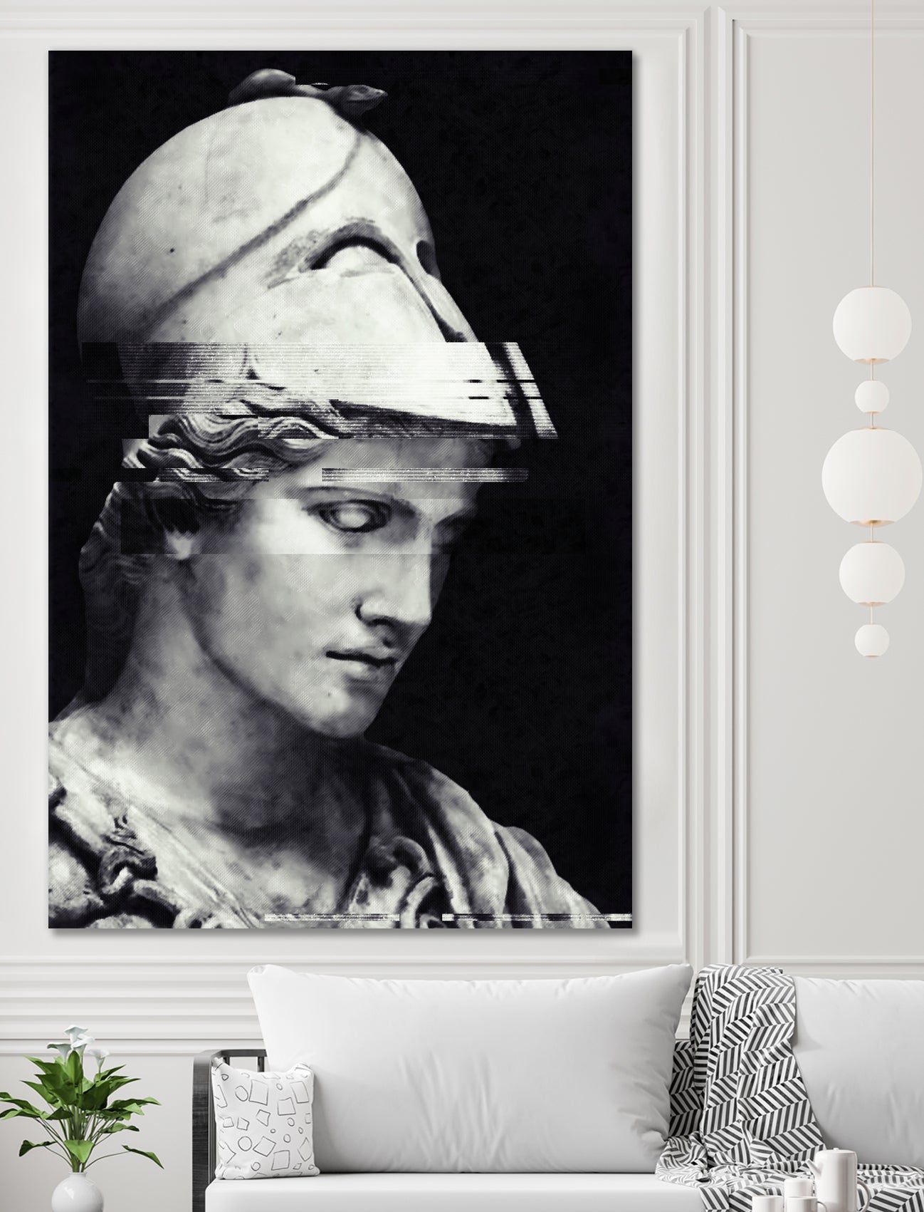 Pallas Athena by Menelaos Trompoukis on GIANT ART - black digital painting