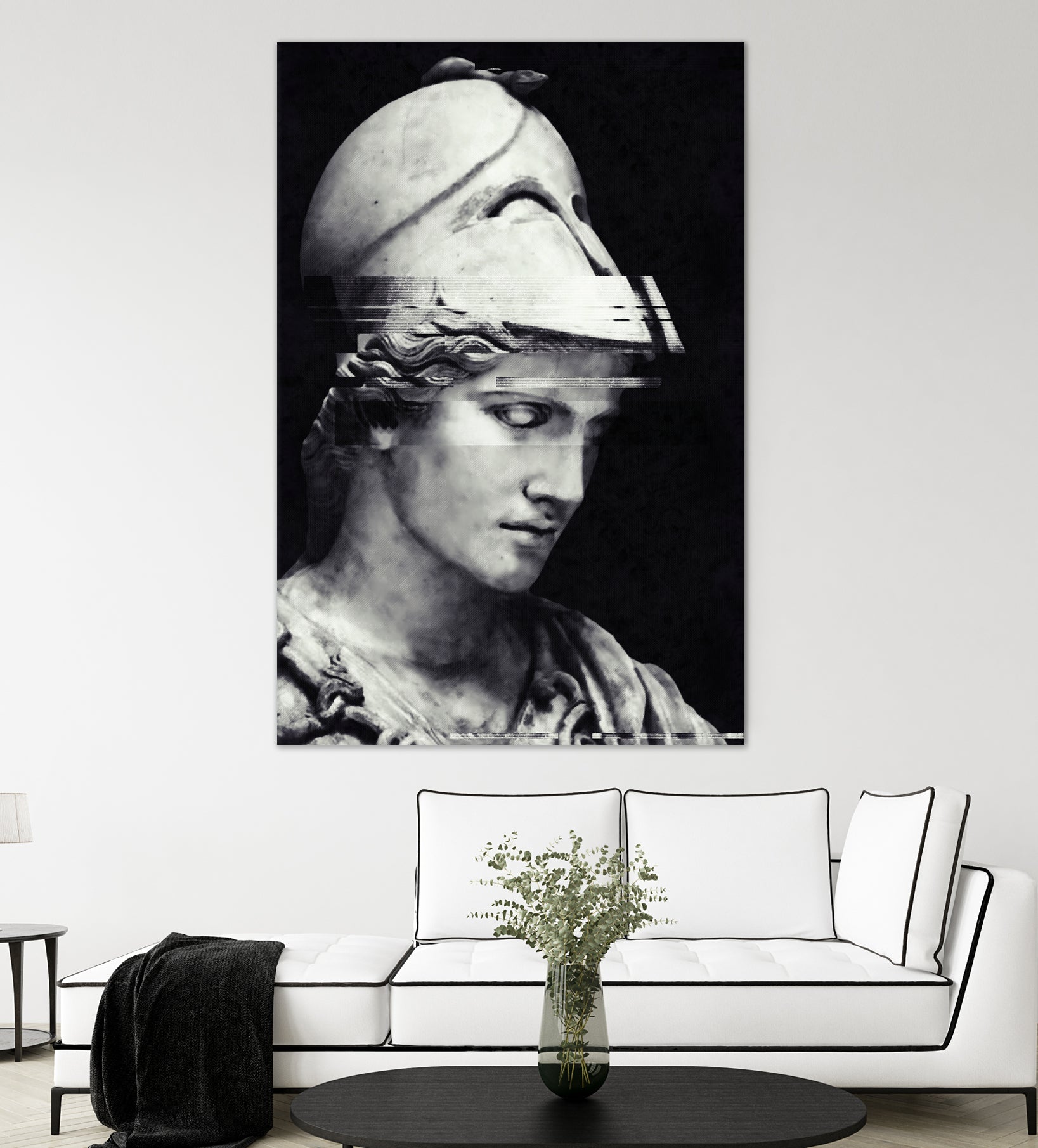 Pallas Athena by Menelaos Trompoukis on GIANT ART - black digital painting