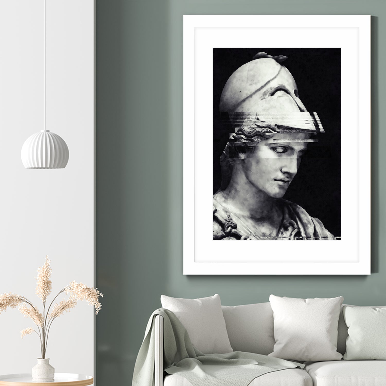 Pallas Athena by Menelaos Trompoukis on GIANT ART - black digital painting