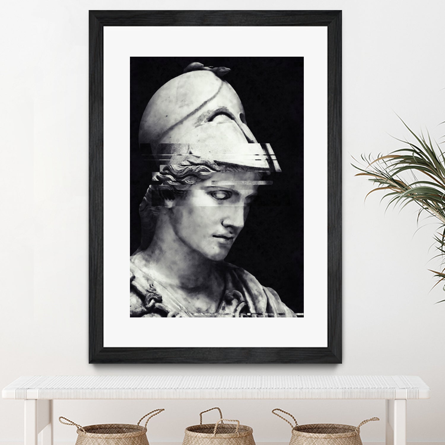 Pallas Athena by Menelaos Trompoukis on GIANT ART - black digital painting