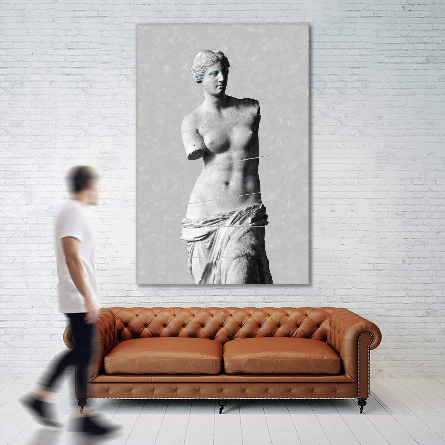 Venus de Milo by Menelaos Trompoukis on GIANT ART - gray digital drawing