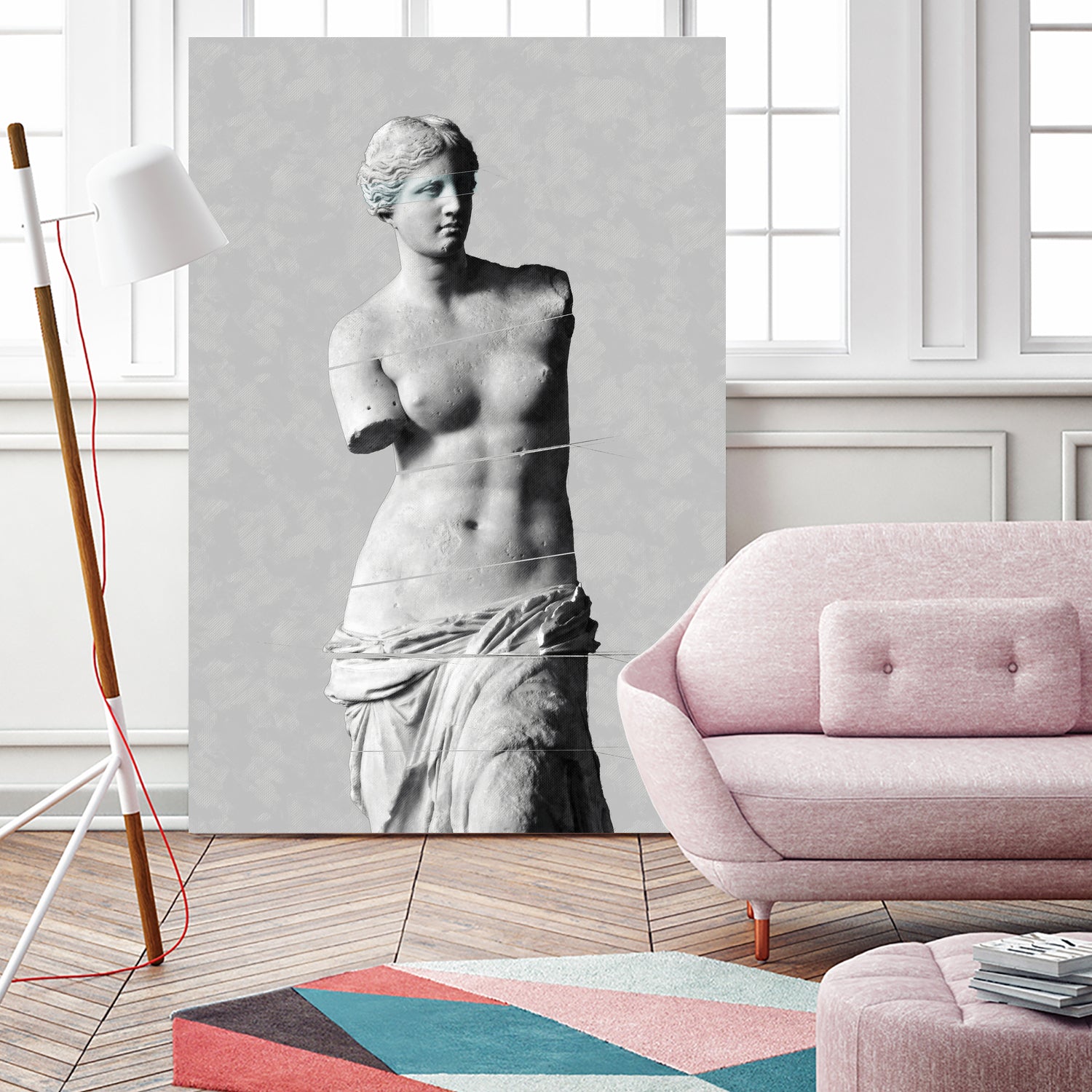 Venus de Milo by Menelaos Trompoukis on GIANT ART - gray digital drawing