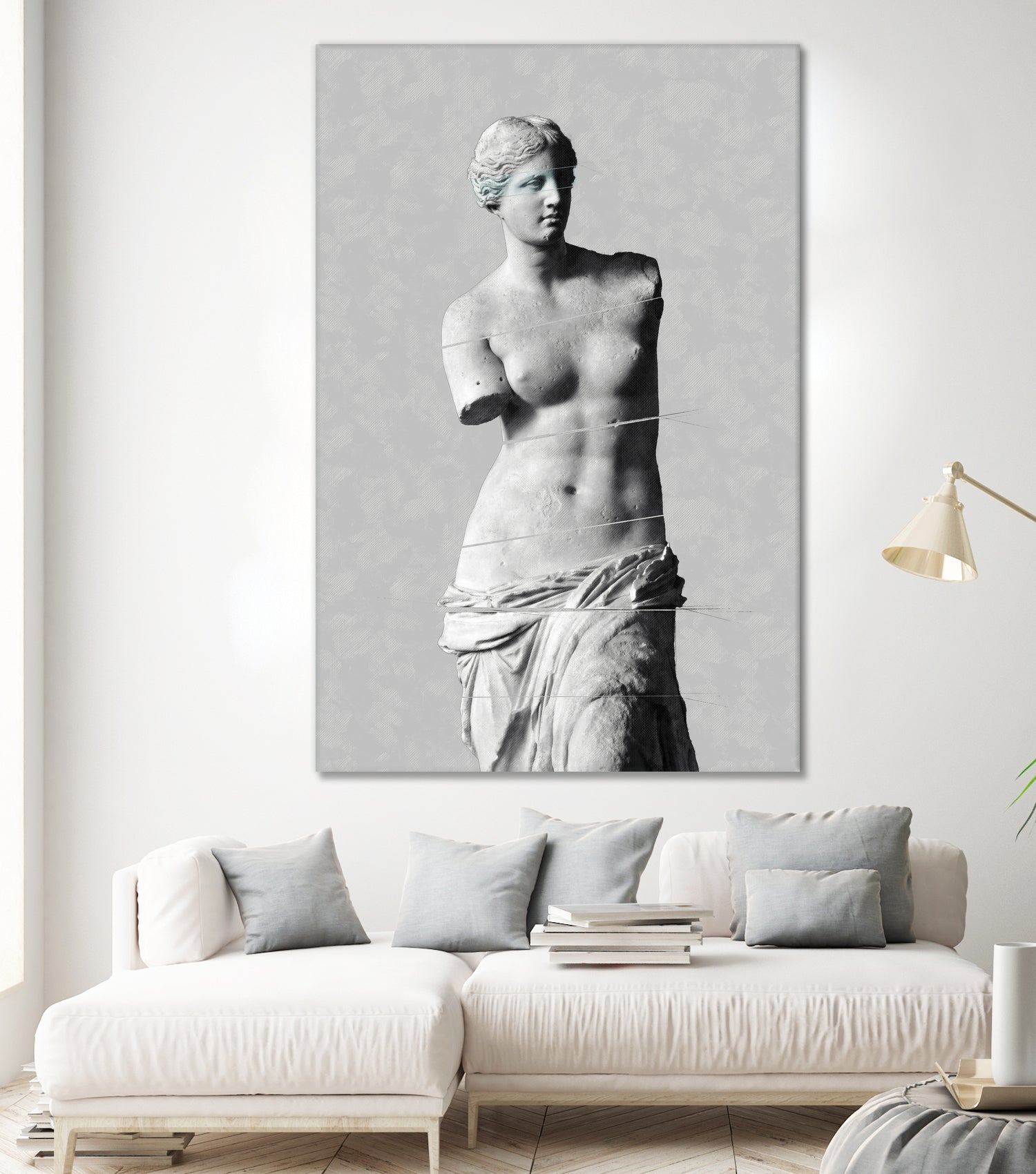 Venus de Milo by Menelaos Trompoukis on GIANT ART - gray digital drawing