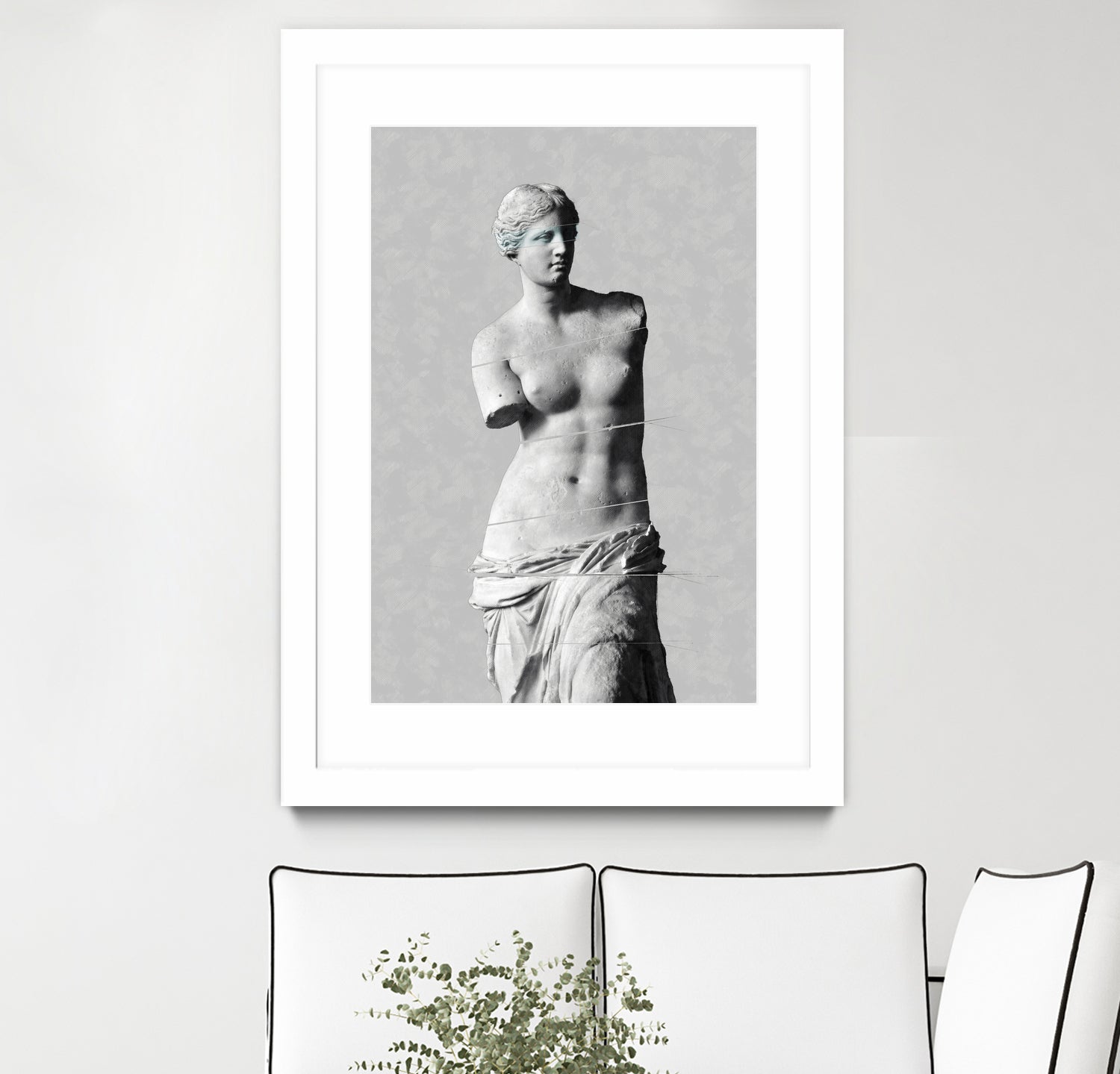 Venus de Milo by Menelaos Trompoukis on GIANT ART - gray digital drawing