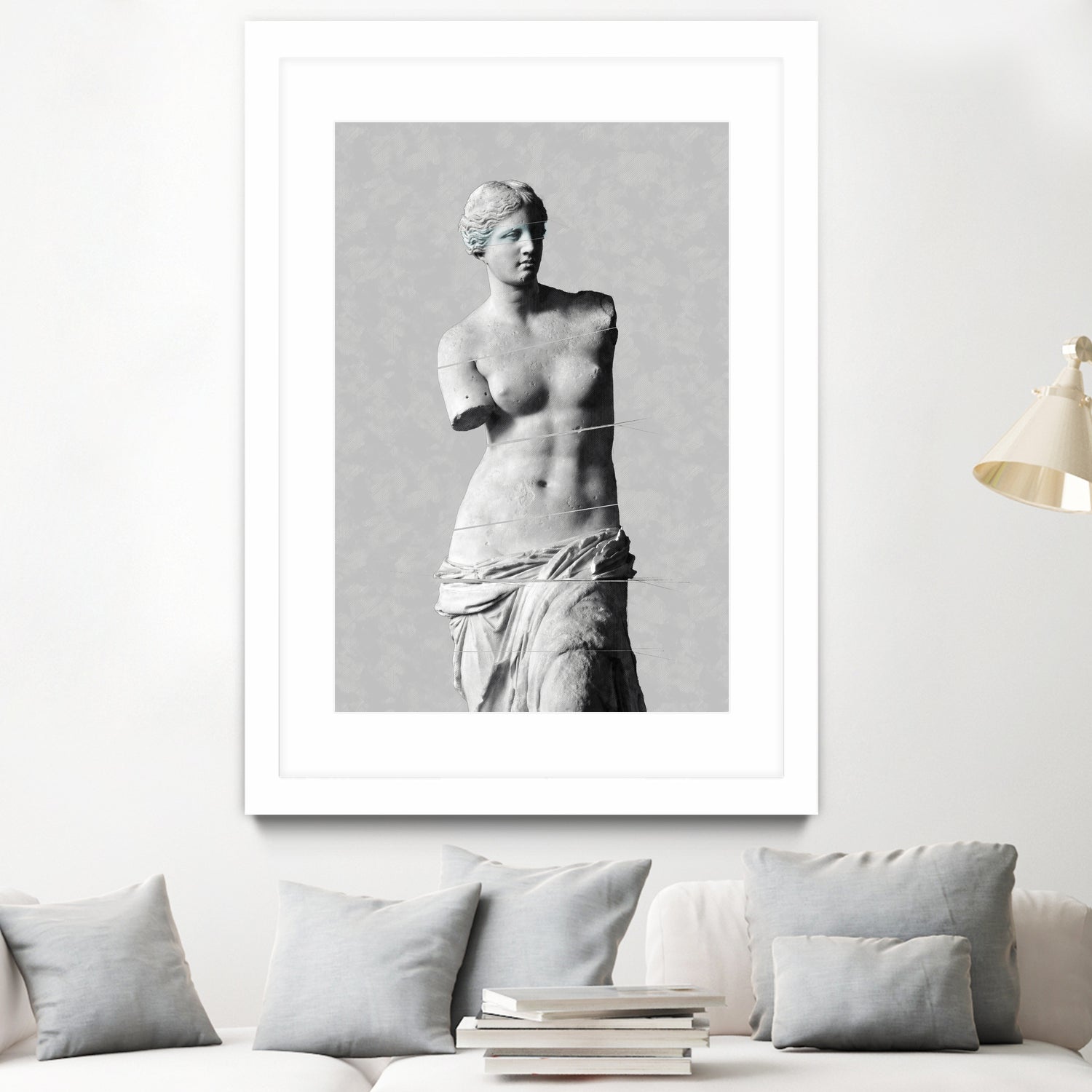 Venus de Milo by Menelaos Trompoukis on GIANT ART - gray digital drawing