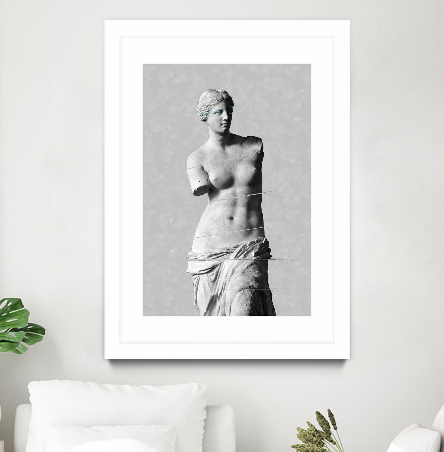 Venus de Milo by Menelaos Trompoukis on GIANT ART - gray digital drawing