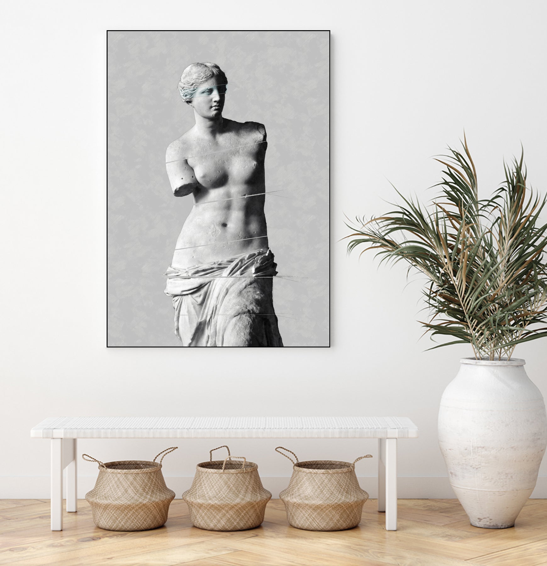 Venus de Milo by Menelaos Trompoukis on GIANT ART - gray digital drawing