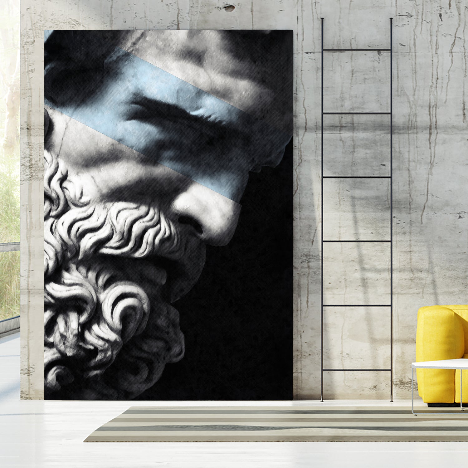 God of the sky by Menelaos Trompoukis on GIANT ART - black digital painting