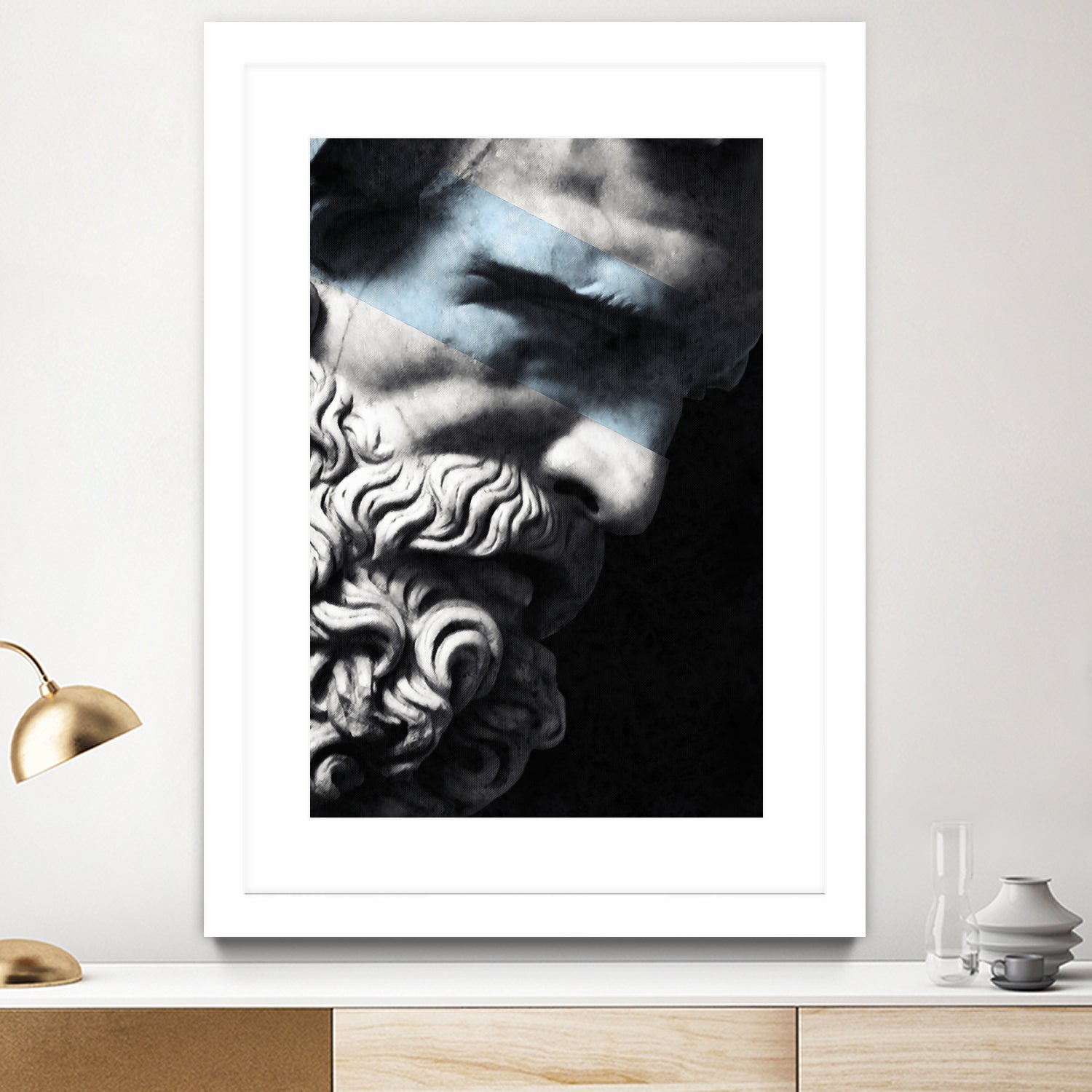 God of the sky by Menelaos Trompoukis on GIANT ART - black digital painting