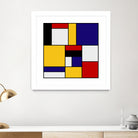 Mondrian De Stijl by Saadana Shanmukam on GIANT ART - yellow digital drawing