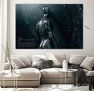 Space Man by Giulio Petrone on GIANT ART - black 3d art