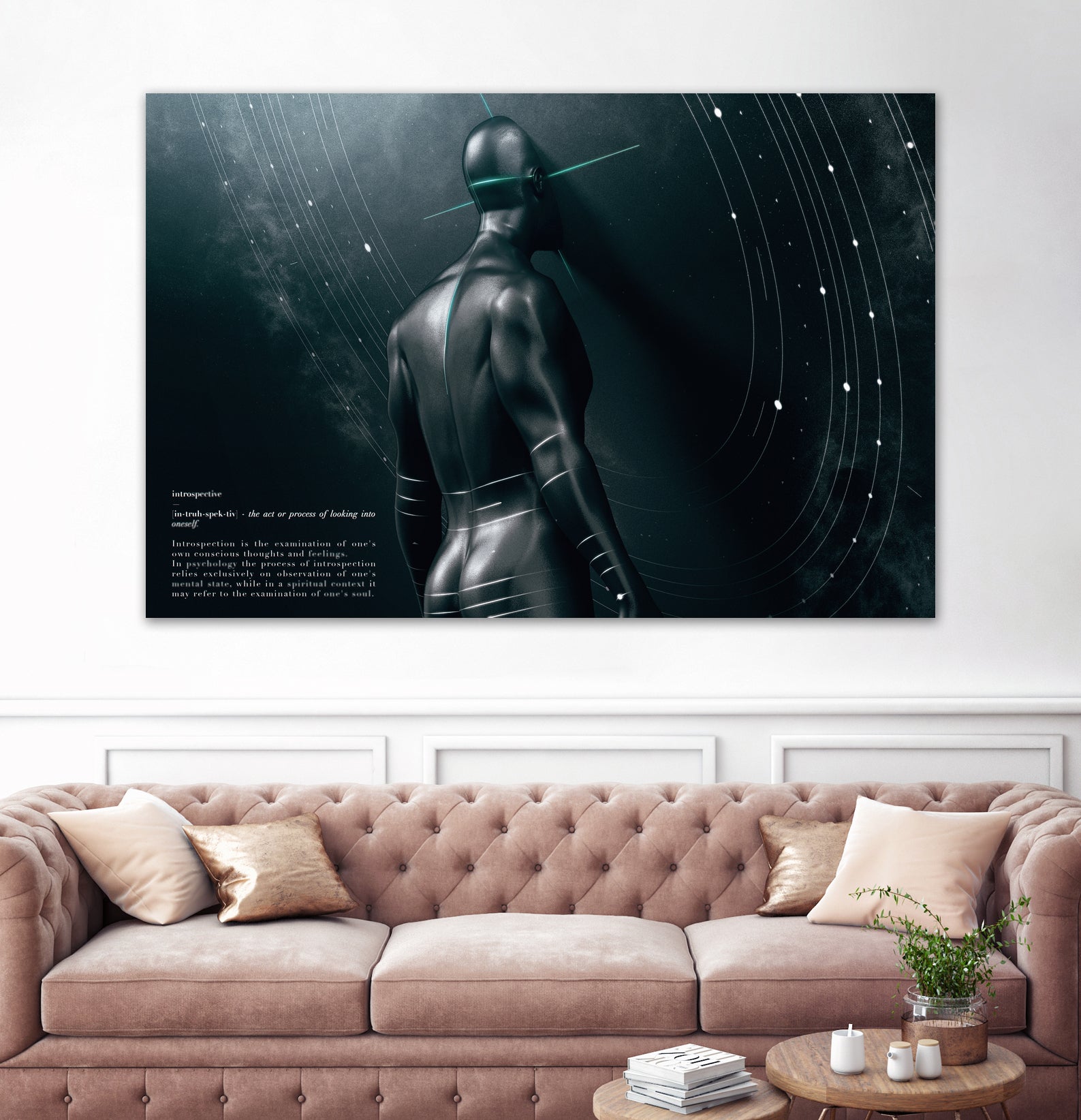 Space Man by Giulio Petrone on GIANT ART - black 3d art