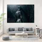 Space Man by Giulio Petrone on GIANT ART - black 3d art