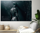 Space Man by Giulio Petrone on GIANT ART - black 3d art