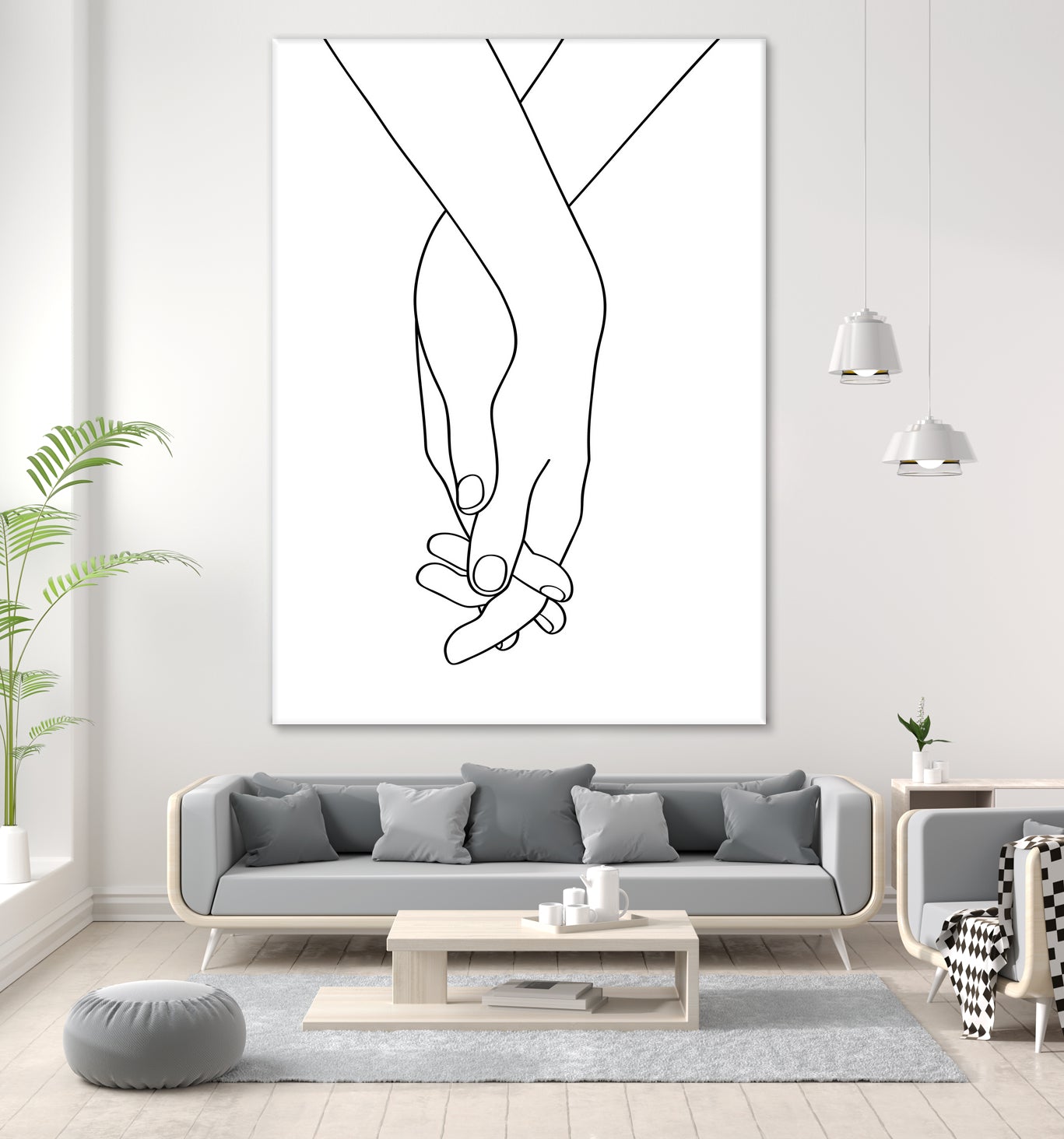 Couple by Faruk Soyarat on GIANT ART - white digital painting