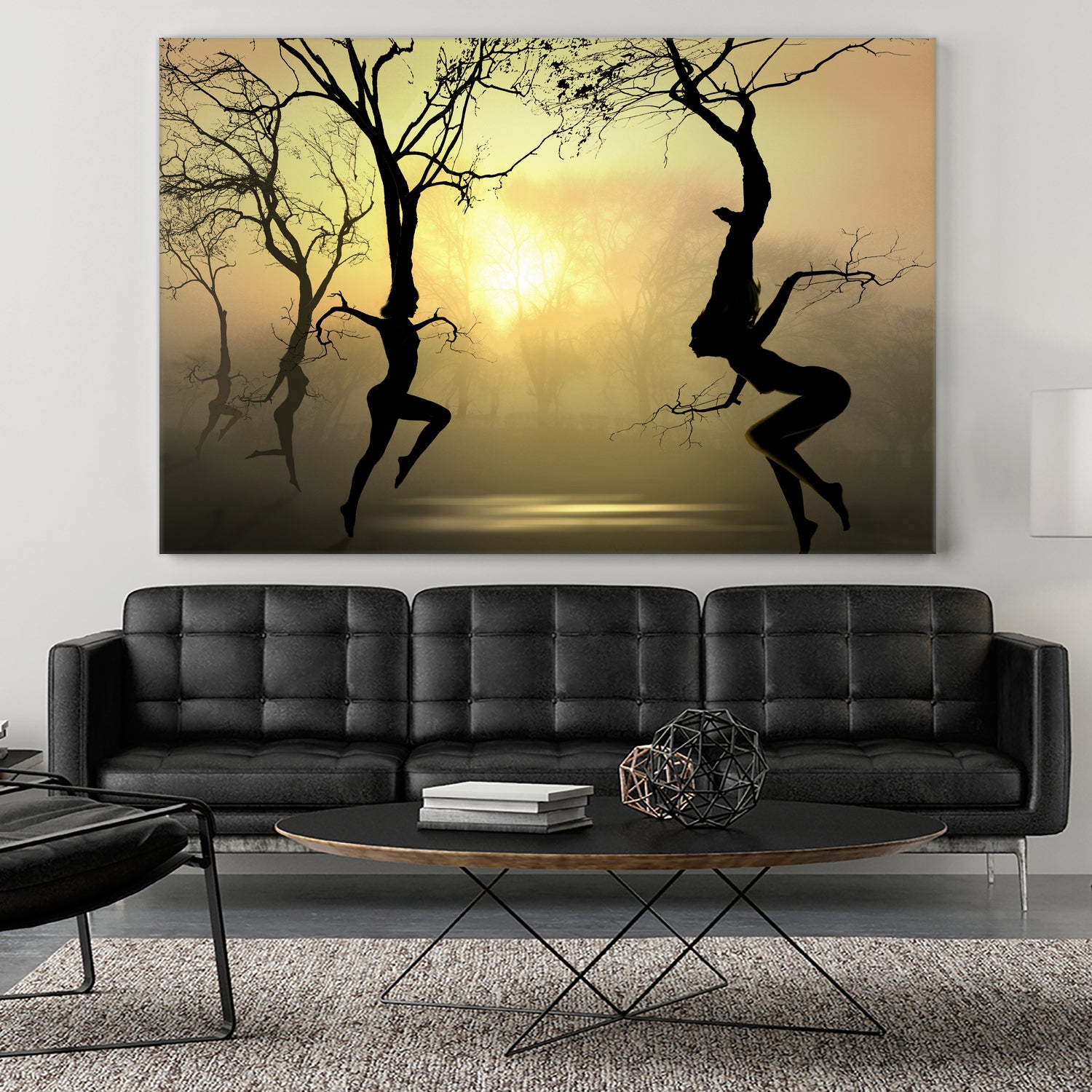 Dancing Trees by Igor Zenin on GIANT ART - black photo manipulation