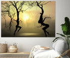 Dancing Trees by Igor Zenin on GIANT ART - black photo manipulation