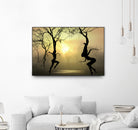 Dancing Trees by Igor Zenin on GIANT ART - black photo manipulation