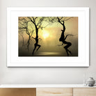 Dancing Trees by Igor Zenin on GIANT ART - black photo manipulation