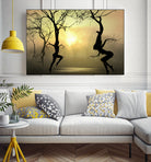 Dancing Trees by Igor Zenin on GIANT ART - black photo manipulation