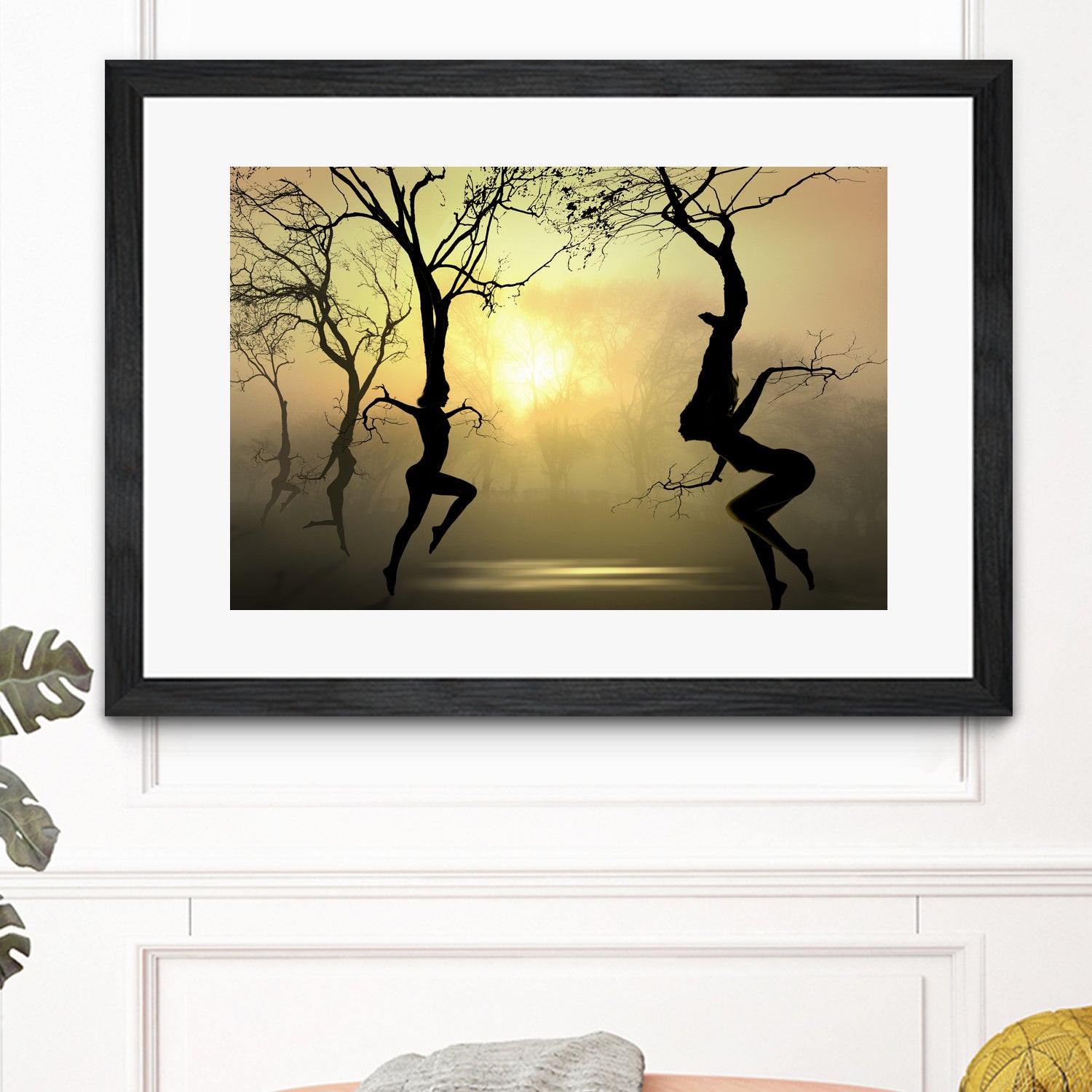 Dancing Trees by Igor Zenin on GIANT ART - black photo manipulation