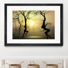 Dancing Trees by Igor Zenin on GIANT ART - black photo manipulation