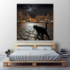 Strasburg's Night by Igor Zenin on GIANT ART - black digital painting