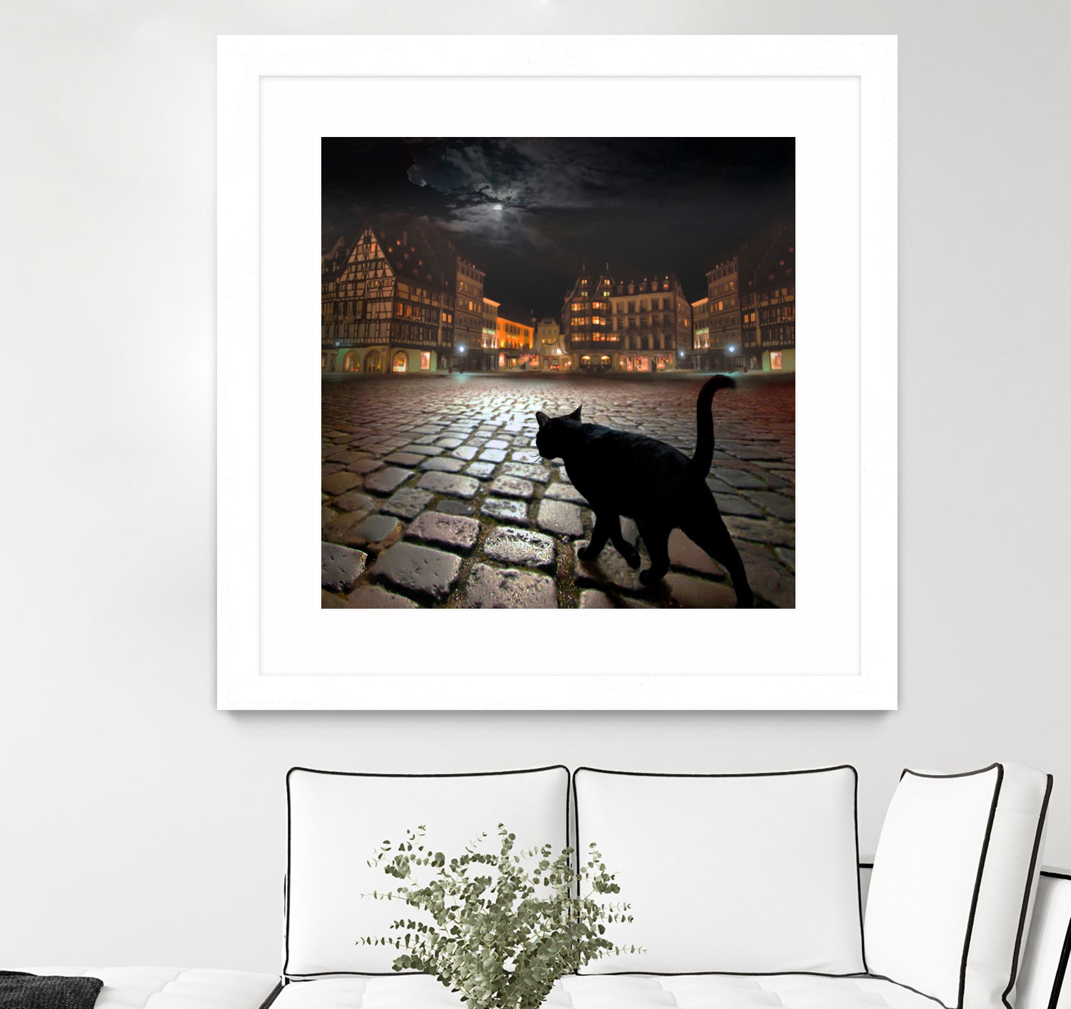 Strasburg's Night by Igor Zenin on GIANT ART - black digital painting