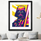 Darth Vader by Art Style on GIANT ART - orange vector illustration