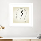 Dollar a head by Aleksandr Vector on GIANT ART - white vector illustration