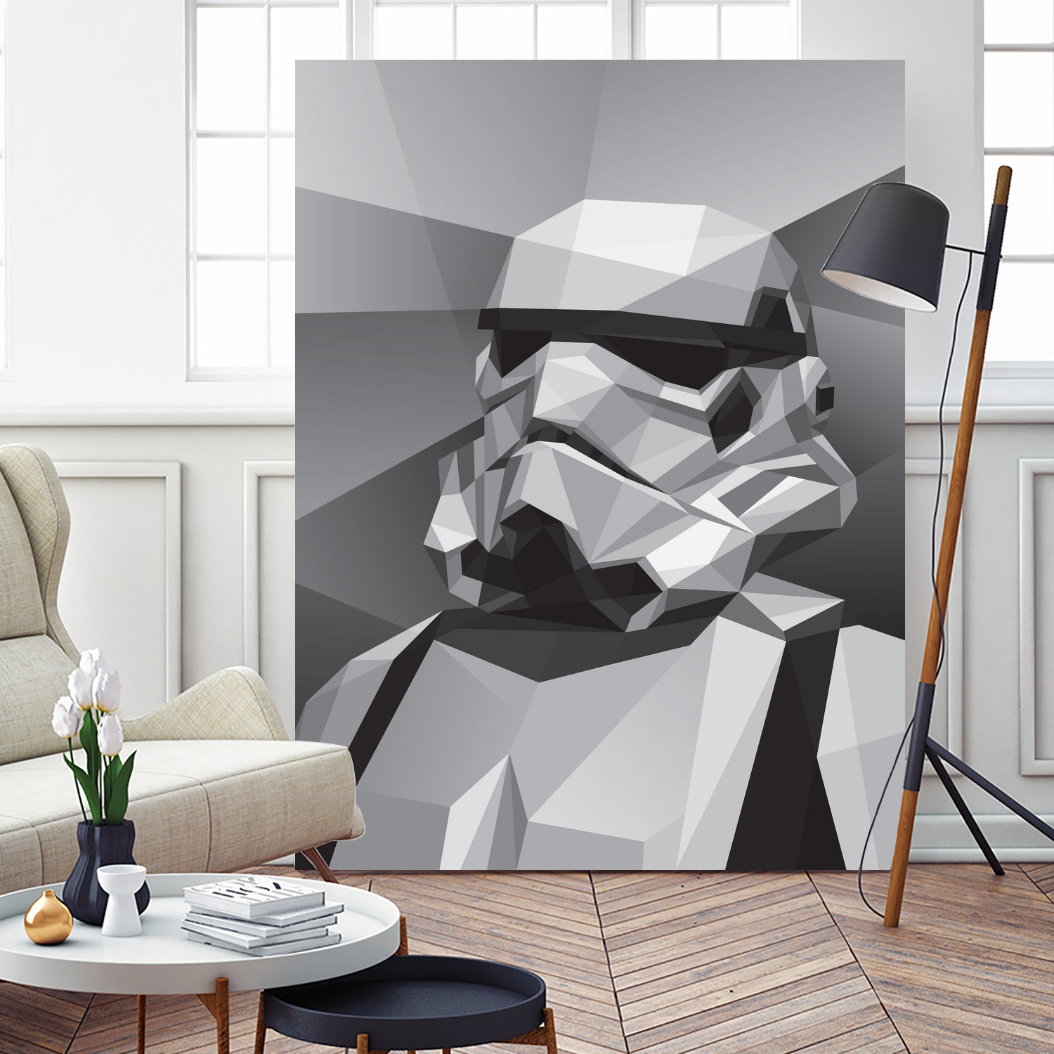 Storm Trooper by Filip Peraić on GIANT ART - gray digital painting