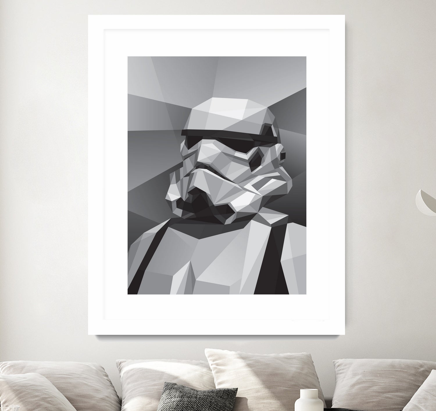 Storm Trooper by Filip Peraić on GIANT ART - gray digital painting