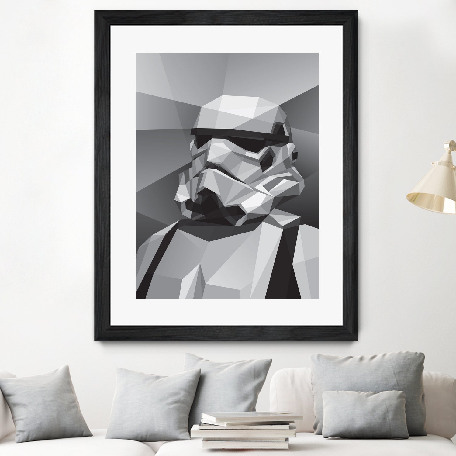 Storm Trooper by Filip Peraić on GIANT ART - gray digital painting