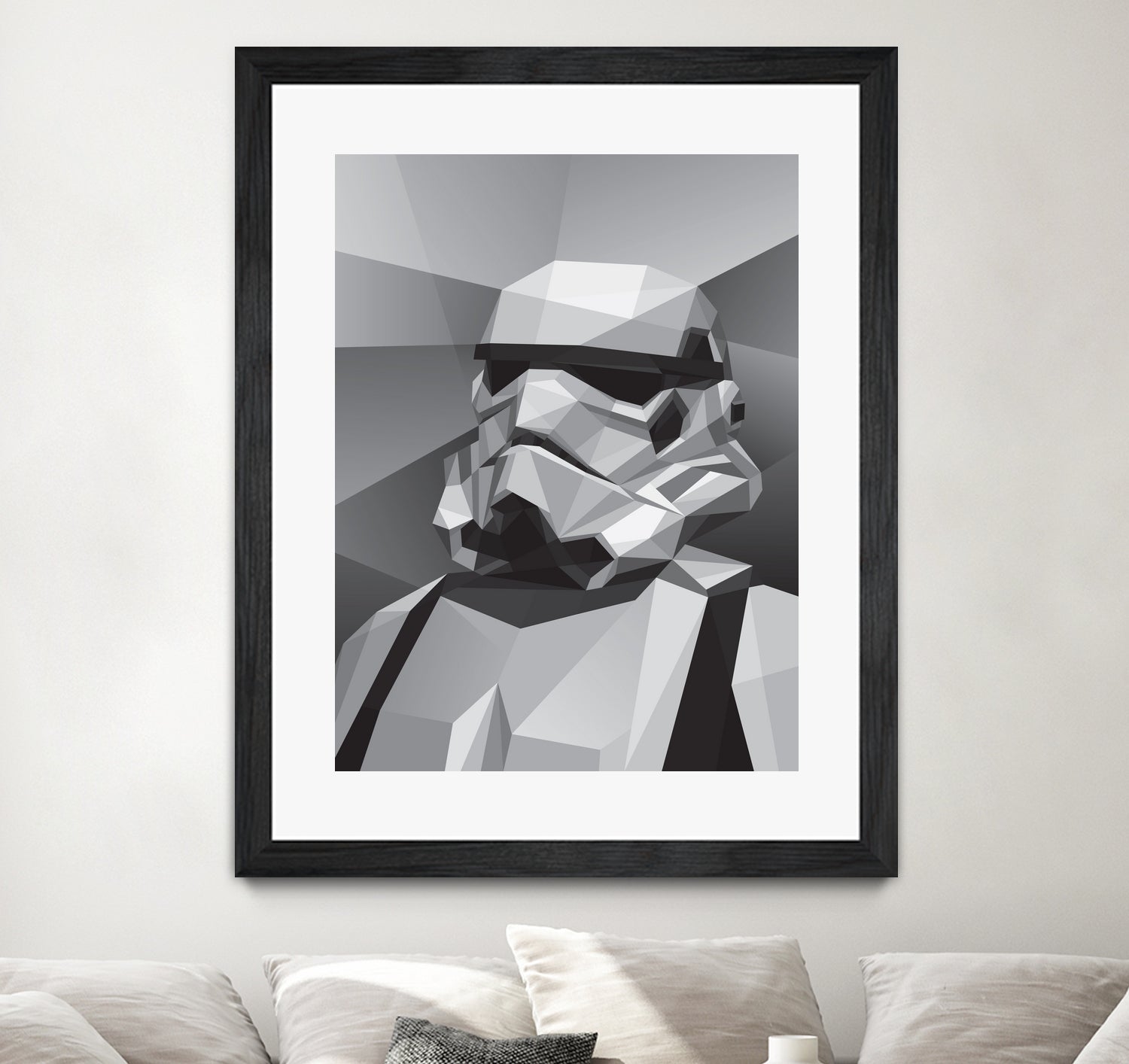 Storm Trooper by Filip Peraić on GIANT ART - gray digital painting