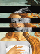 LA VENUS BLONDE - Pop Retro Collage, Mashup, Pop Art by Luigi Tarini on GIANT ART - gray photo manipulation