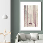 Serene Forest by Annisa Tiara Utami on GIANT ART - white digital drawing