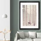 Serene Forest by Annisa Tiara Utami on GIANT ART - white digital drawing