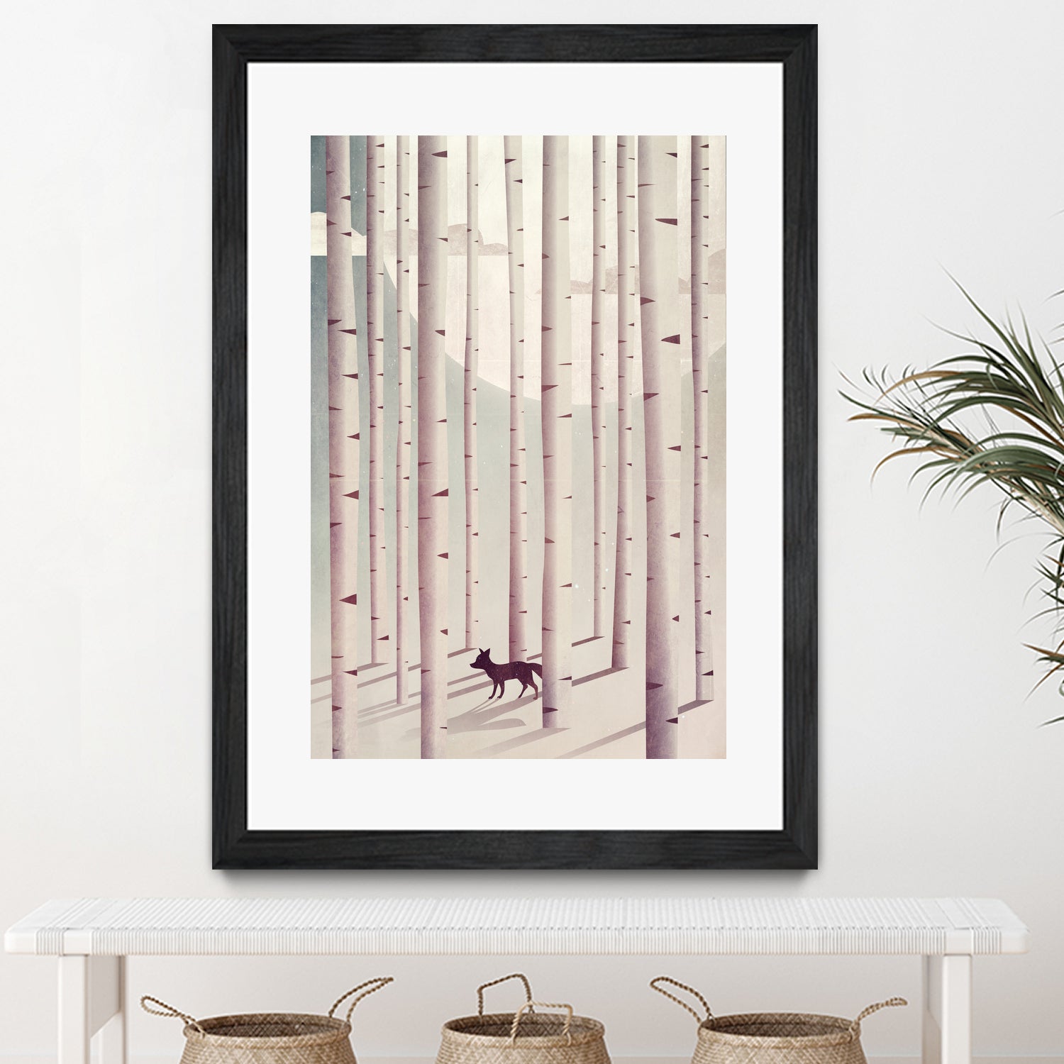 Serene Forest by Annisa Tiara Utami on GIANT ART - white digital drawing