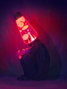 Lava Lamp Head by Francois Martin Painchaud on GIANT ART - red character design