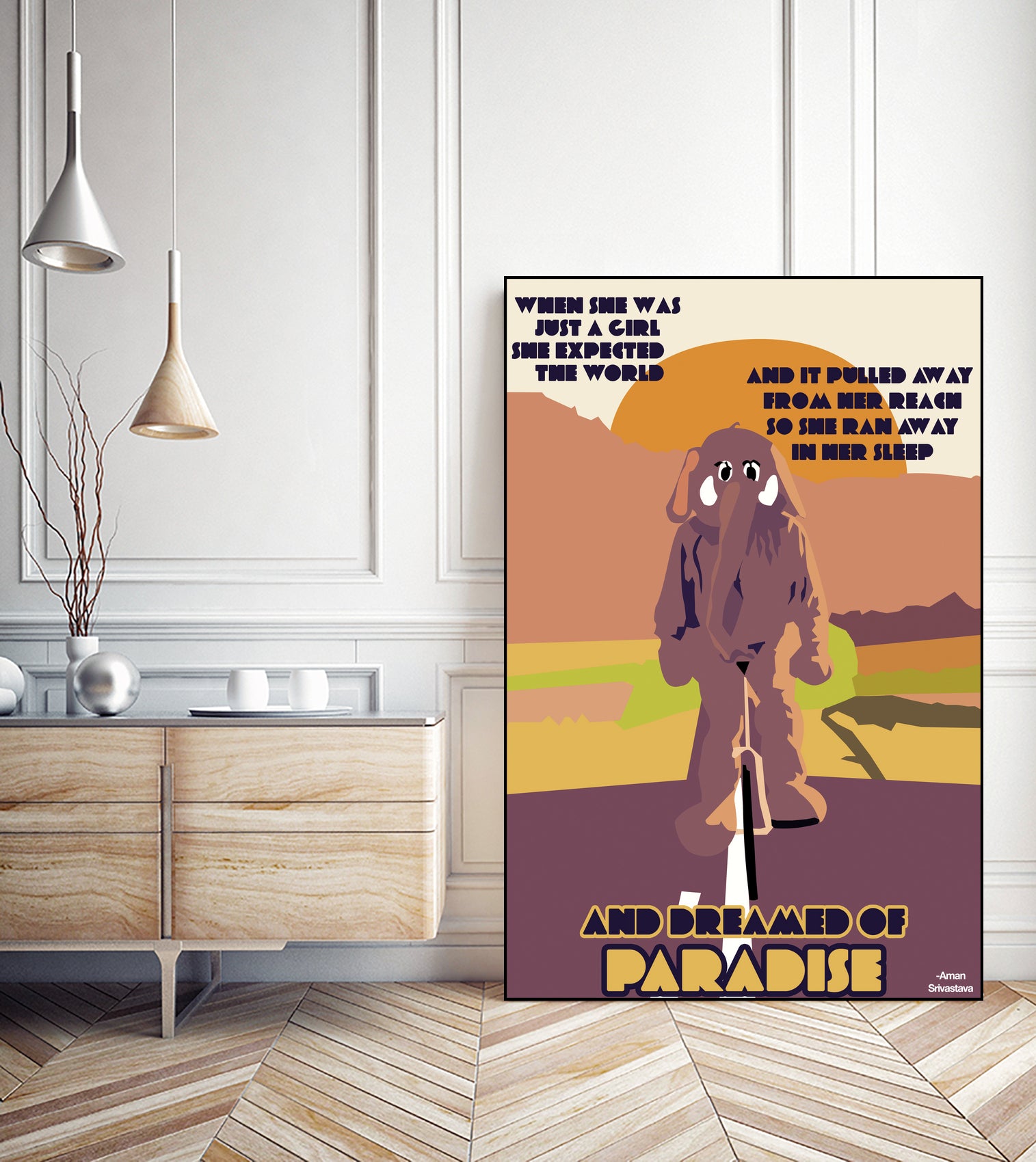 Coldplay- Paradise by Aman Srivastava on GIANT ART - yellow digital drawing