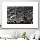 Canada Château Frontenac Artistic Illustration Rough by Renna Jason on GIANT ART - white cartooning