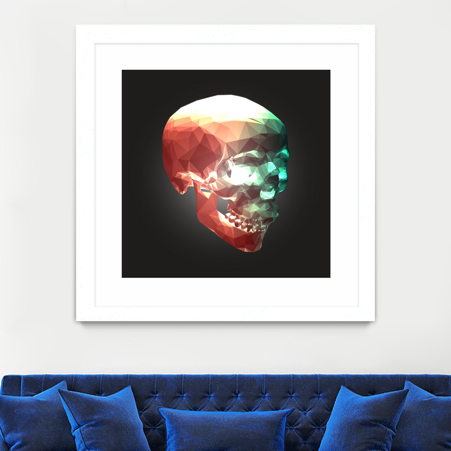 Crystal Skull by Aimer Heinz on GIANT ART - red 3d art