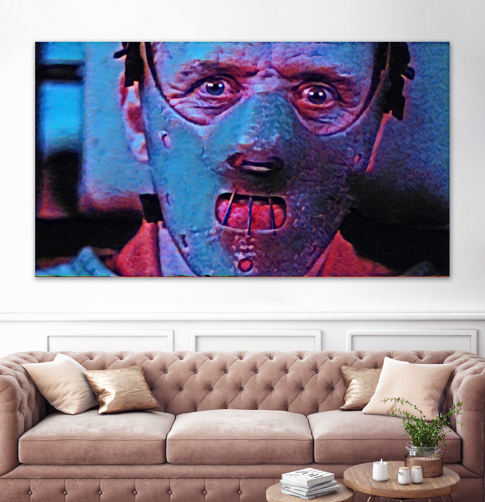 Hannibal Lecter Artistic Illustration Classic Psycho by Luis Lonn on GIANT ART - black cartooning