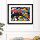 Spiderman Comic Portrait Legendary Memories Best Movi by Luis Lonn on GIANT ART - black cartooning